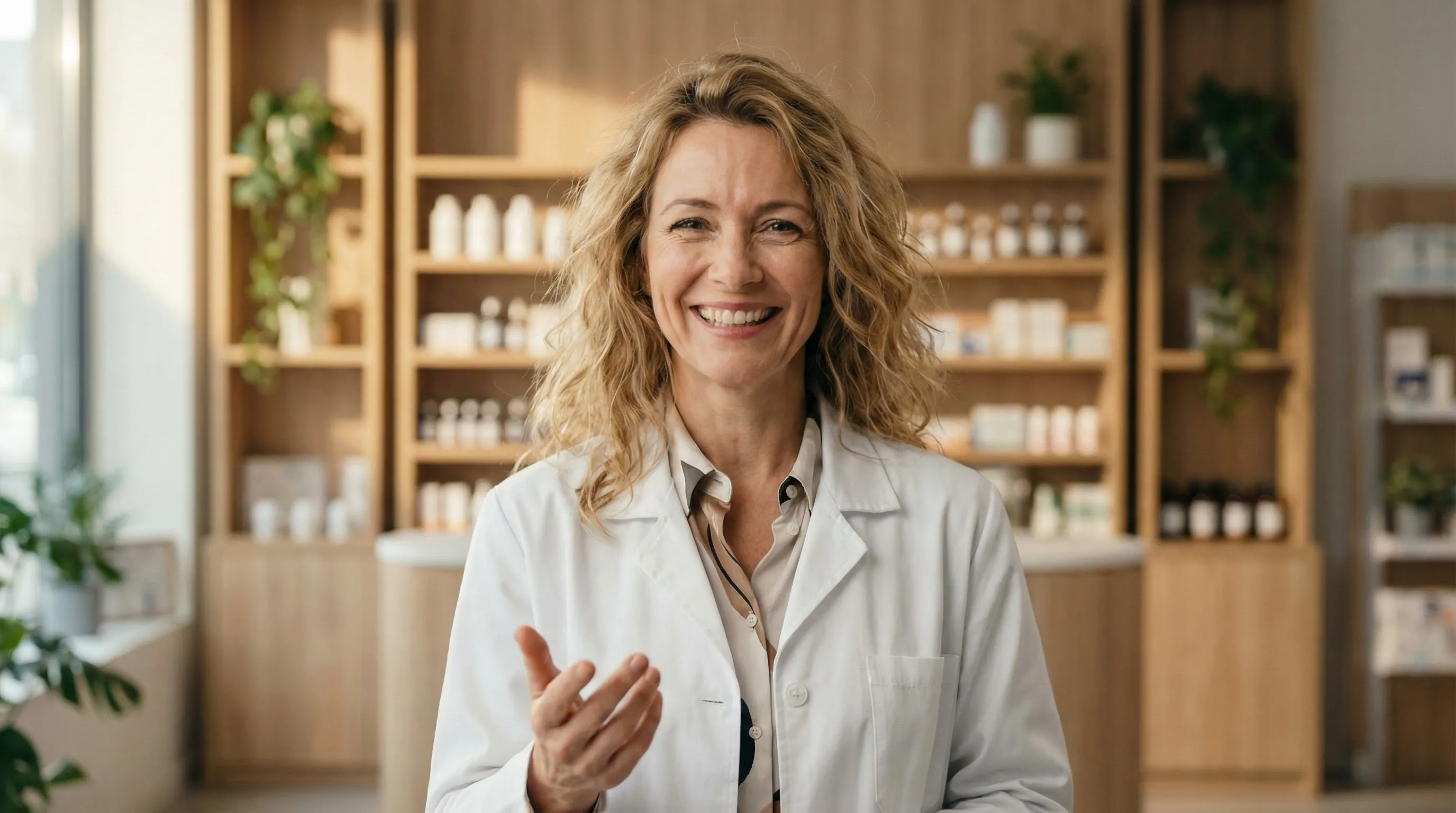 Healthcare professional ready to assist with GLP-1 weight loss consultation