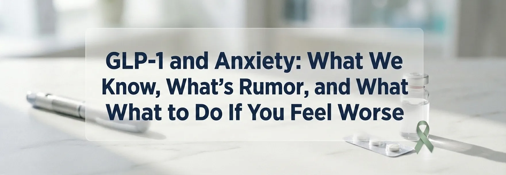 FDA prescribing label data for GLP-1 medications showing anxiety-related entries for Wegovy, Ozempic, Zepbound, Mounjaro, Saxenda, and Rybelsus
