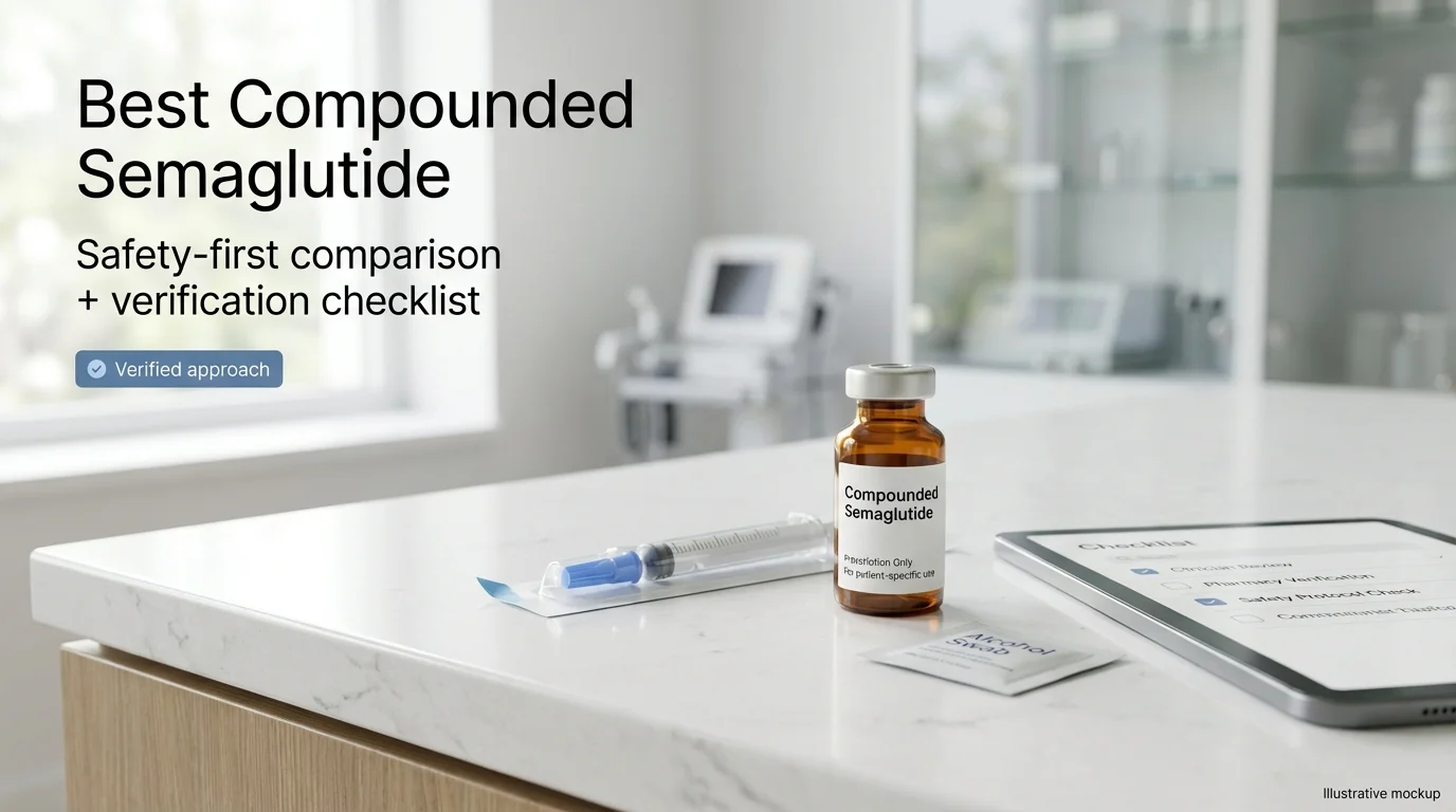 Best Compounded Semaglutide 2026 - Expert guide to verified pharmacies and safe, effective treatment