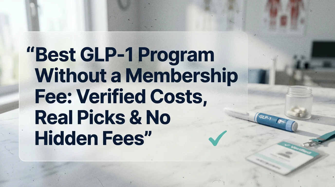 Best semaglutide without membership 2026 — verified provider comparison
