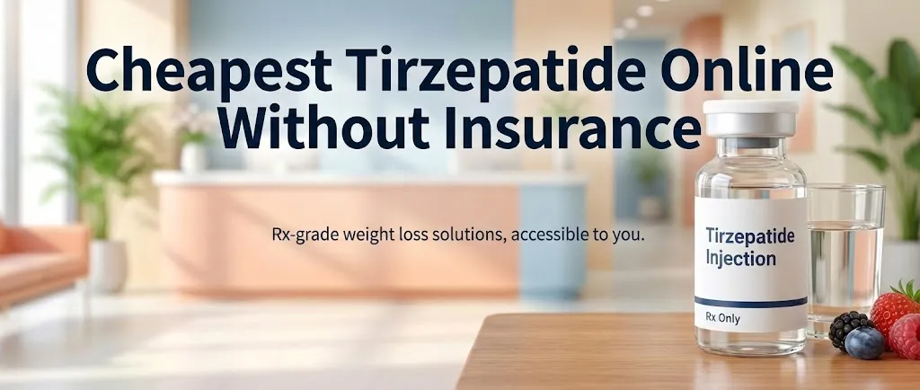 Compounded tirzepatide injection vial with safety packaging - how to verify legitimate tirzepatide online