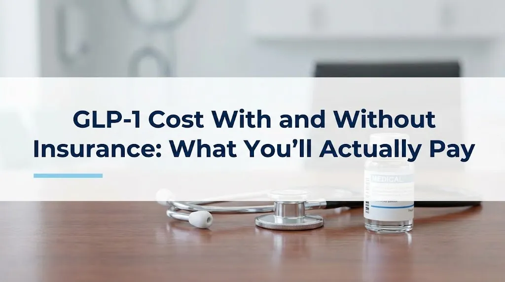 GLP-1 Cost With and Without Insurance 2026 - comprehensive pricing guide for Ozempic, Wegovy, Zepbound, and Mounjaro