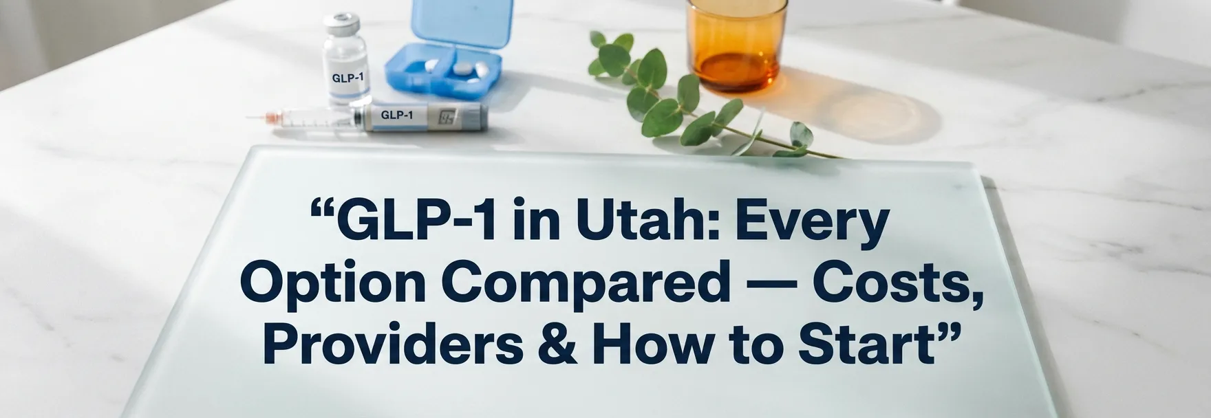 GLP-1 in Utah: Every option compared - costs, providers, and how to start treatment in 2026