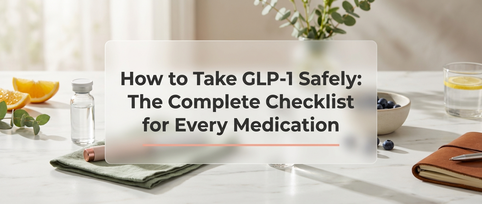 How to take GLP-1 medications safely - complete checklist covering Wegovy, Ozempic, Mounjaro, Zepbound, Saxenda, Trulicity, and Rybelsus