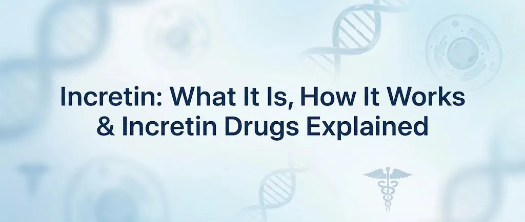 Incretin hormones explained: What incretin is, how it works, and incretin drugs for diabetes and weight loss