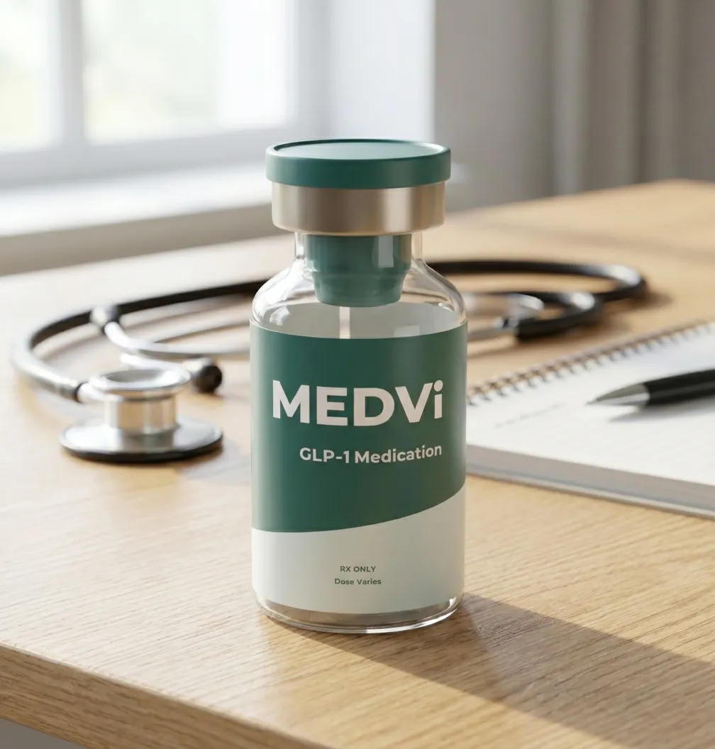 MEDVi GLP-1 tirzepatide medication - compounded by Belmar Pharma Solutions