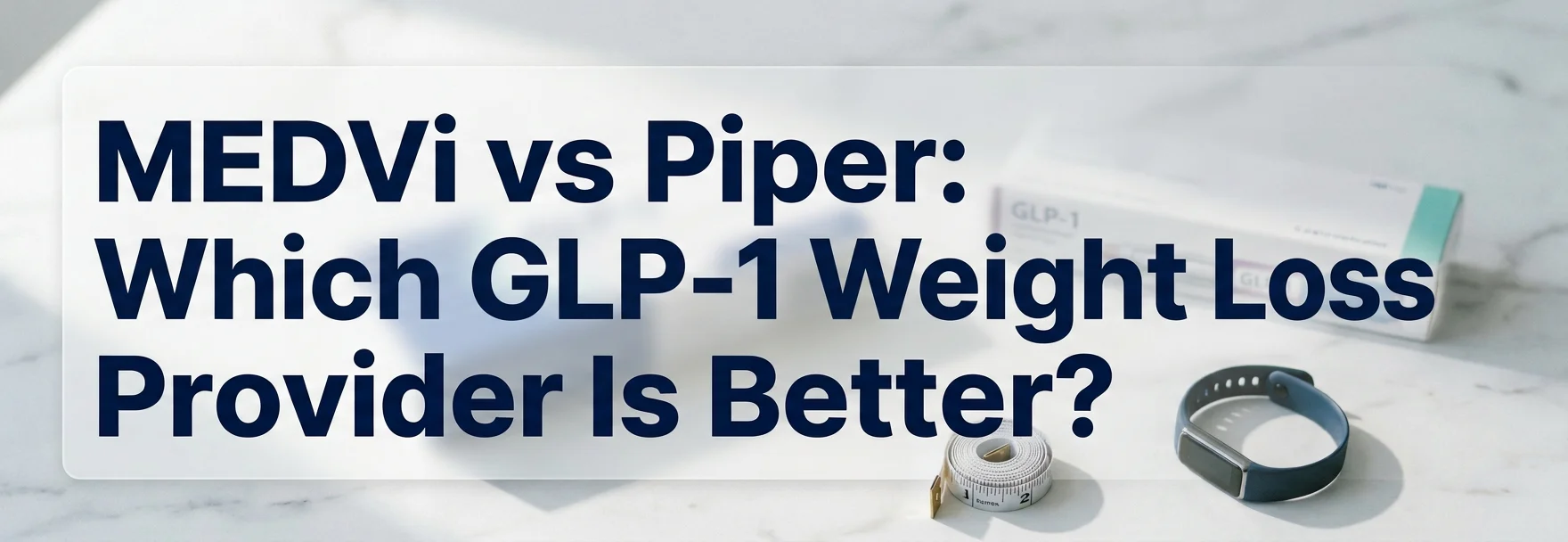 MEDVi vs Piper: Which GLP-1 Weight Loss Provider Is Better? Side-by-side comparison of two leading compounded GLP-1 telehealth programs