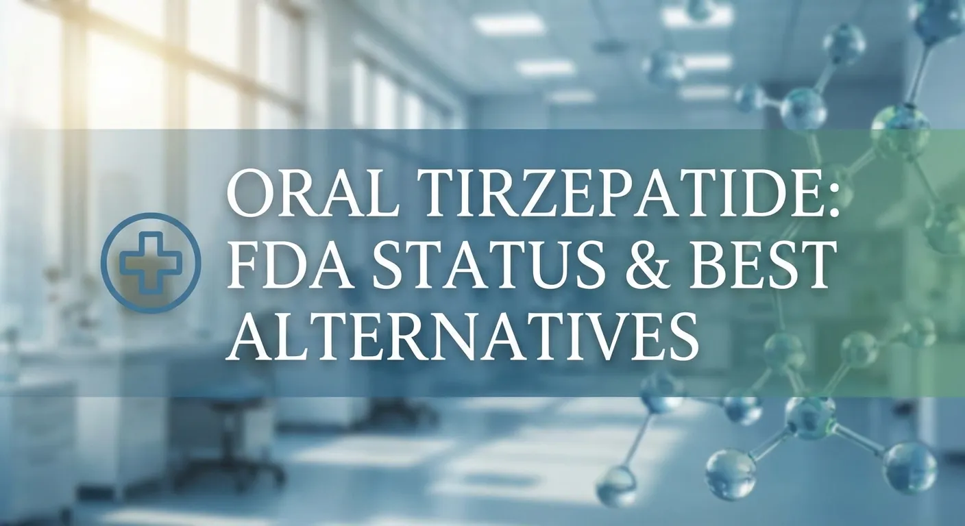 Oral Tirzepatide: FDA Status and Best Alternatives - comprehensive guide to needle-free GLP-1 options